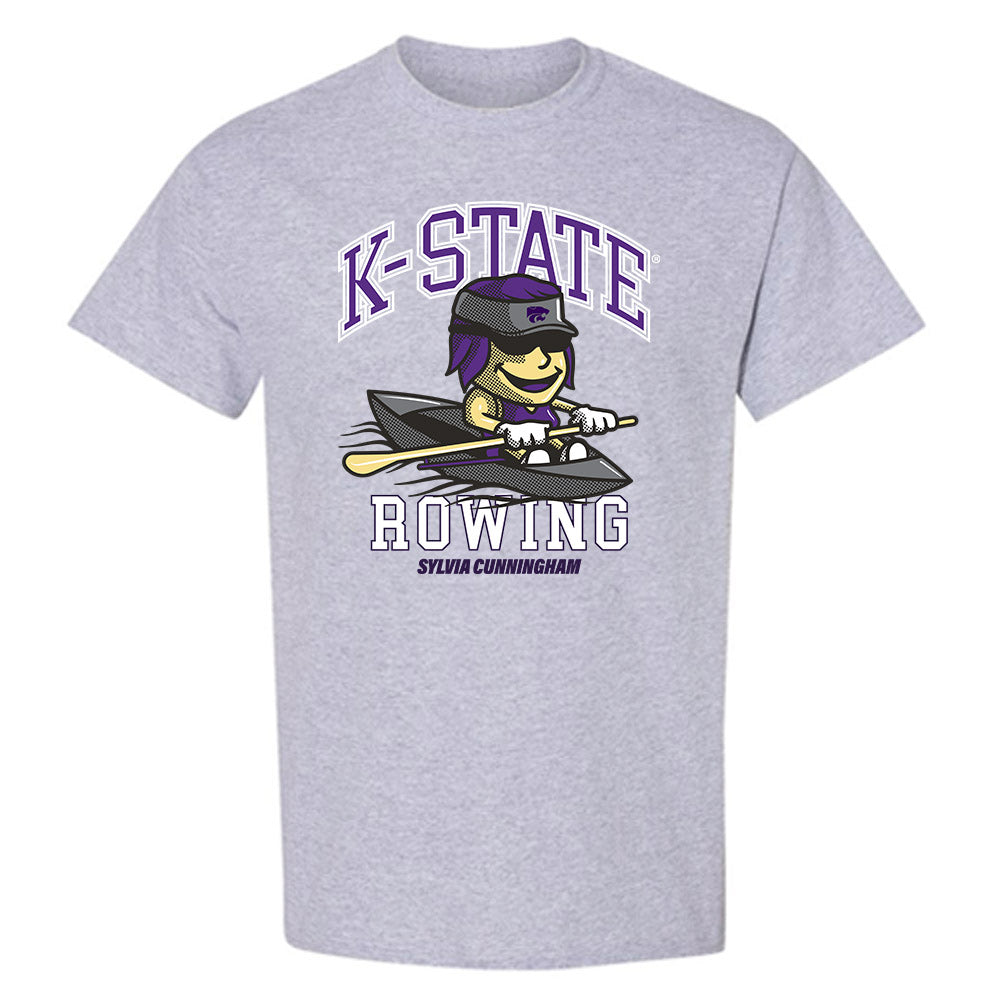 Kansas State - NCAA Women's Rowing : Sylvia Cunningham - Fashion Shersey T-Shirt-0