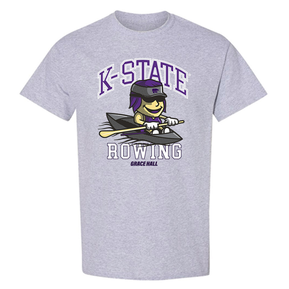 Kansas State - NCAA Women's Rowing : Grace Hall - Fashion Shersey T-Shirt-0