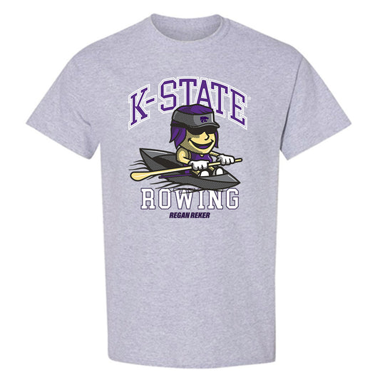 Kansas State - NCAA Women's Rowing : Regan Reker - Fashion Shersey T-Shirt-0