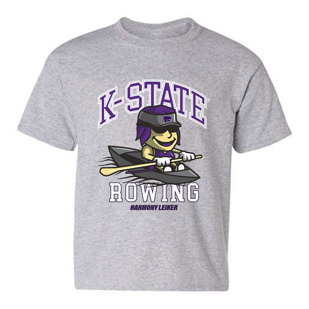 Kansas State - NCAA Women's Rowing : Harmony Leiker - Fashion Shersey Youth T-Shirt-0