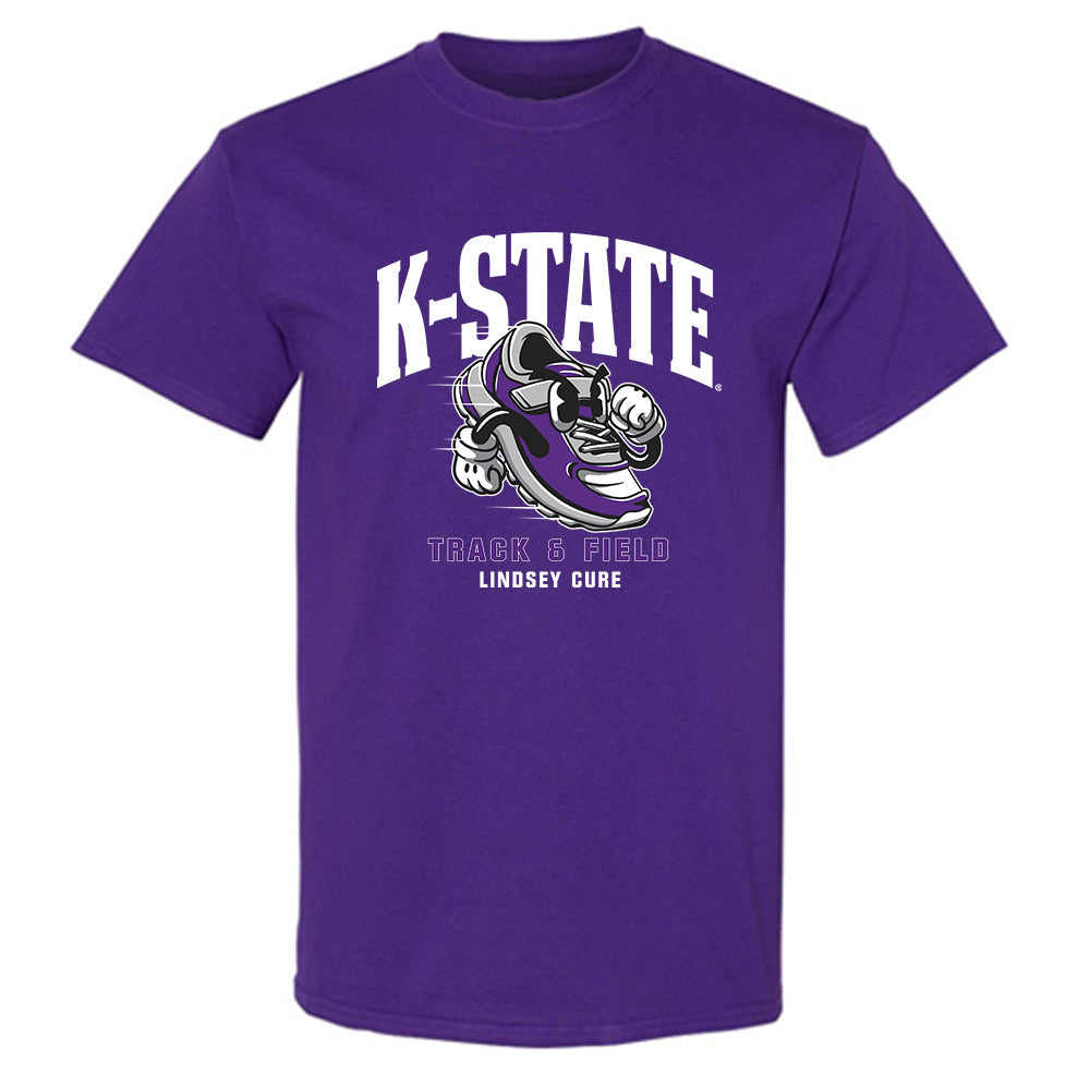 Kansas State - NCAA Women's Track & Field : Lindsey Cure - Fashion Shersey T-Shirt-0