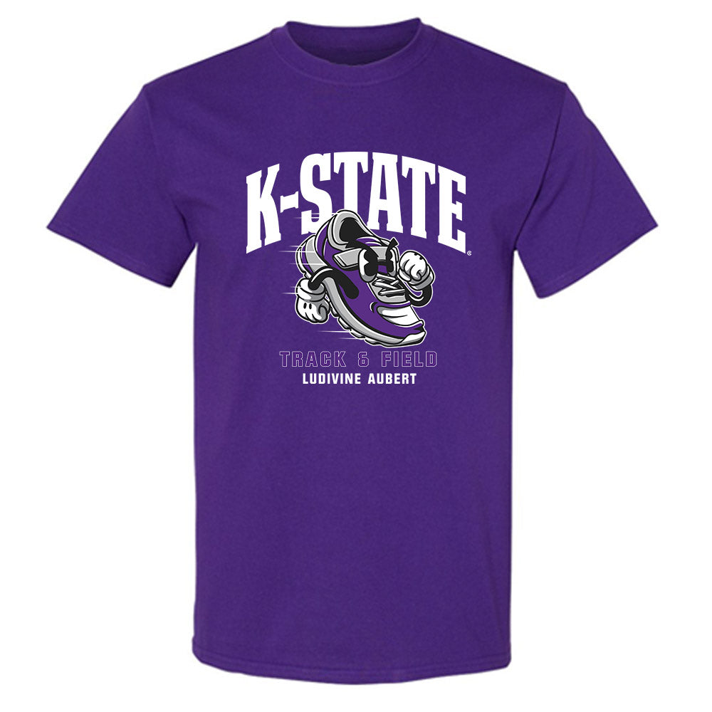 Kansas State - NCAA Women's Track & Field : Ludivine Aubert - Fashion Shersey T-Shirt-0