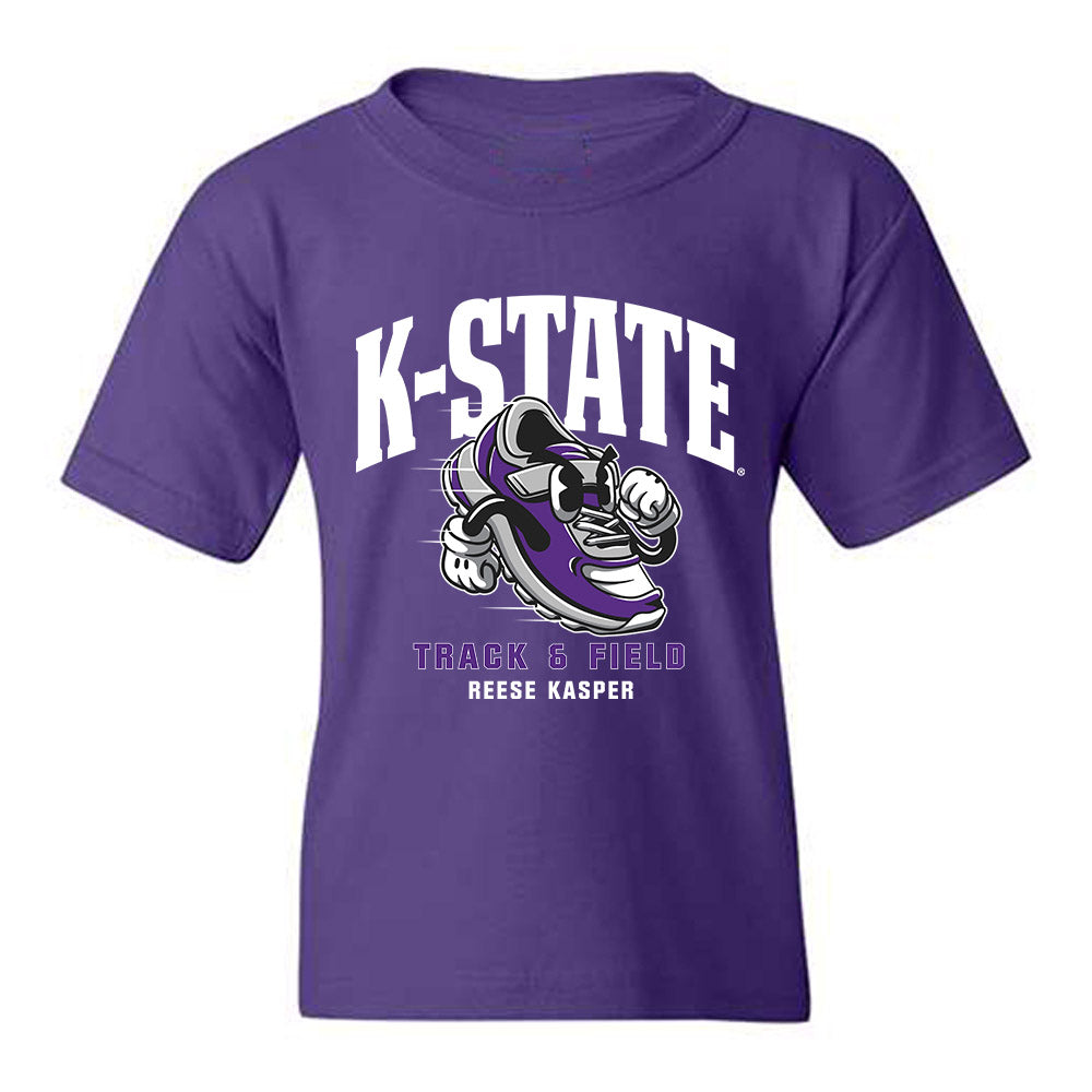 Kansas State - NCAA Women's Track & Field : Reese Kasper - Fashion Shersey Youth T-Shirt-0