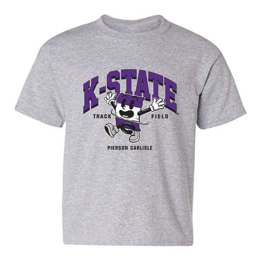 Kansas State - NCAA Men's Track & Field : Pierson Carlisle - Fashion Shersey Youth T-Shirt-0