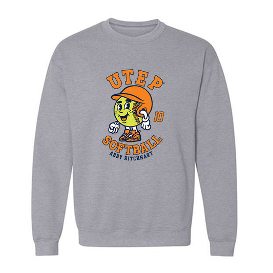 UTEP - NCAA Softball : Abby Ritchhart - Fashion Shersey Crewneck Sweatshirt