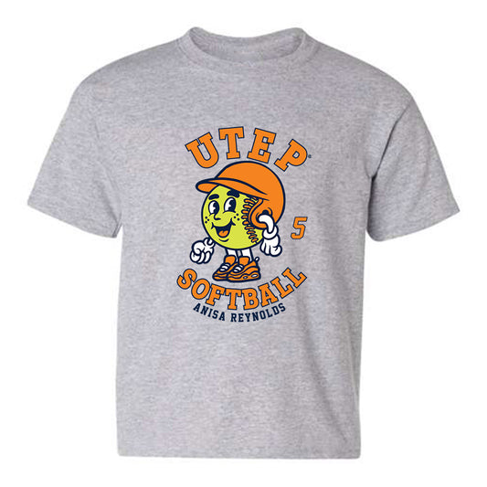 UTEP - NCAA Softball : Anisa Reynolds - Fashion Shersey Youth T-Shirt