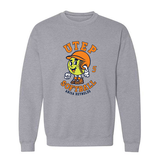 UTEP - NCAA Softball : Anisa Reynolds - Fashion Shersey Crewneck Sweatshirt