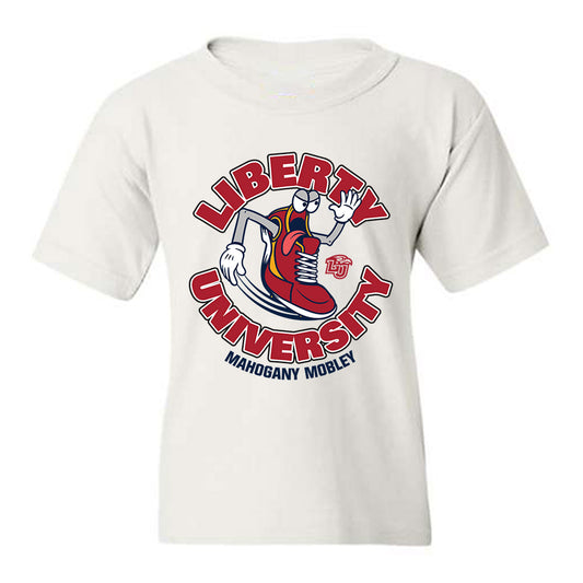 Liberty - NCAA Women's Track & Field : Mahogany Mobley - Fashion Shersey Youth T-Shirt-0