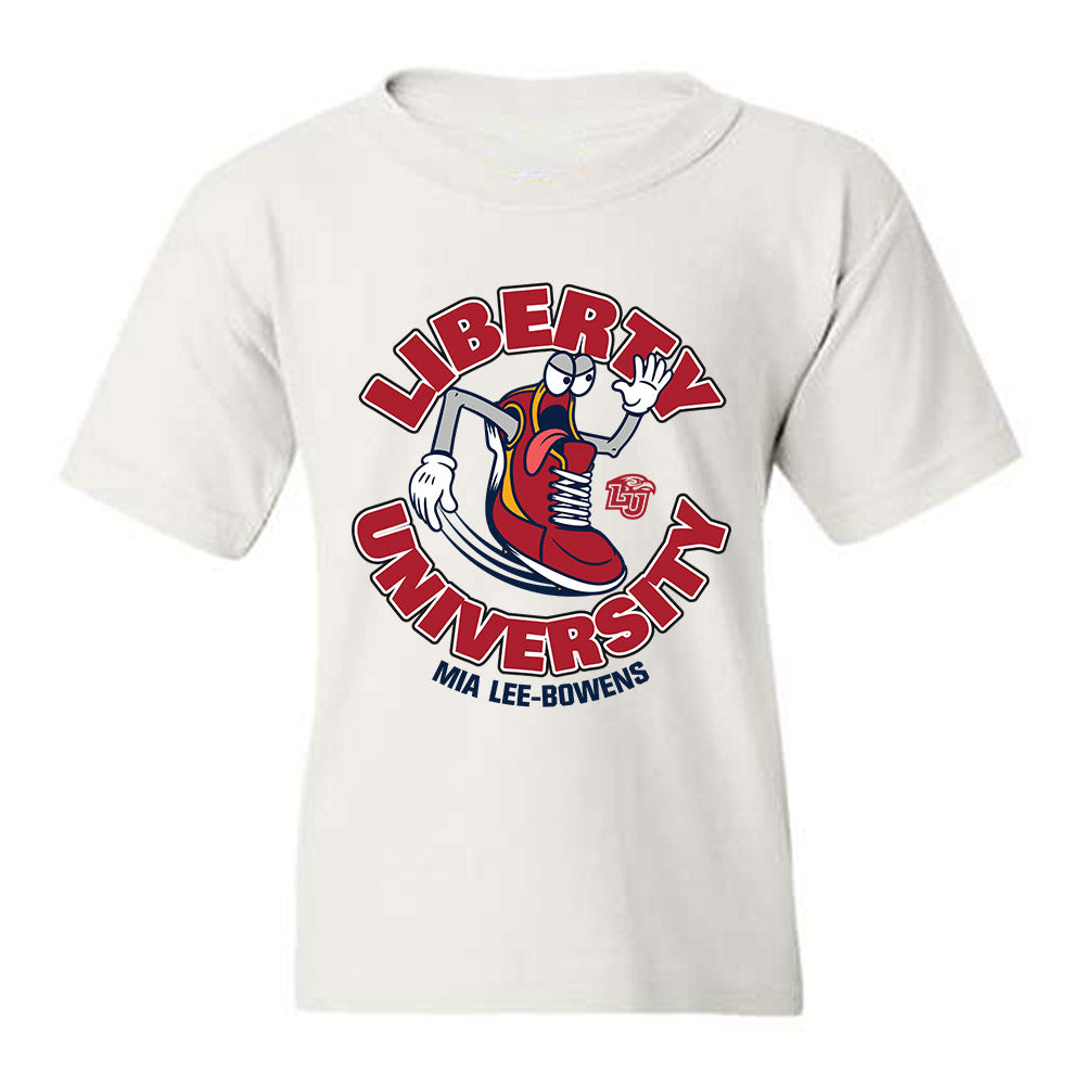 Liberty - NCAA Women's Track & Field : Mia Lee-Bowens - Fashion Shersey Youth T-Shirt-0