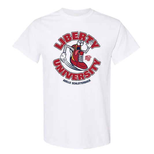 Liberty - NCAA Women's Track & Field : Adelle Schlotterback - Fashion Shersey T-Shirt-0