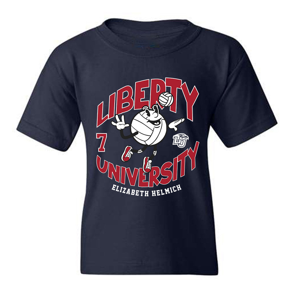 Liberty - NCAA Women's Volleyball : Elizabeth Helmich - Fashion Shersey Youth T-Shirt