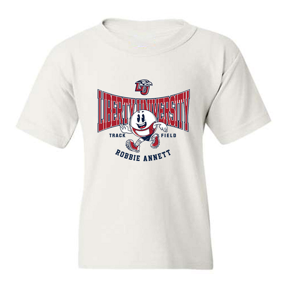Liberty - NCAA Men's Track & Field : Robbie Annett - Fashion Shersey Youth T-Shirt-0