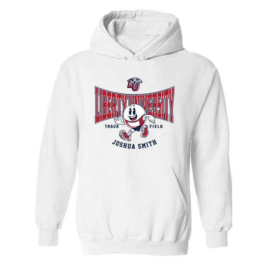 Liberty - NCAA Men's Track & Field : Joshua Smith - Fashion Shersey Hooded Sweatshirt-0