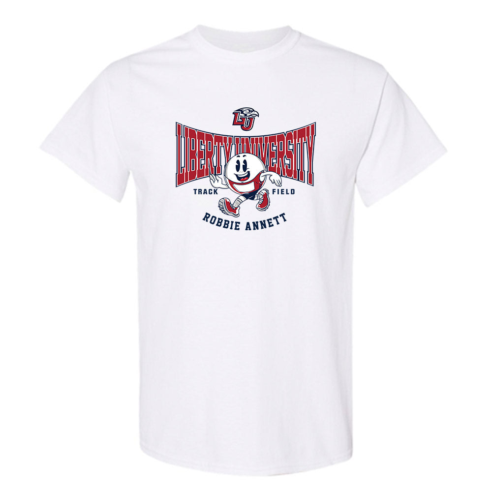 Liberty - NCAA Men's Track & Field : Robbie Annett - Fashion Shersey T-Shirt-0