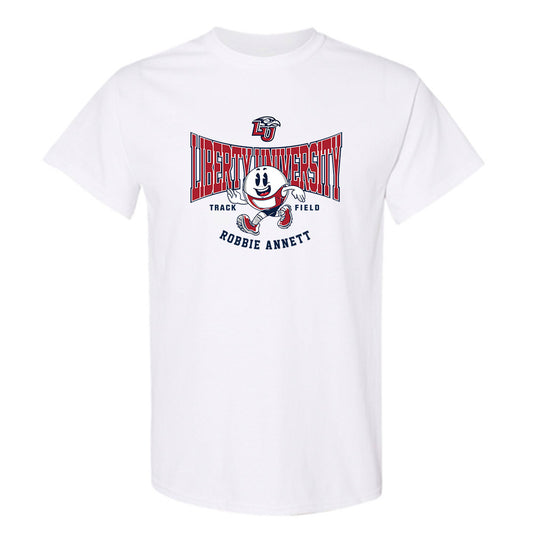 Liberty - NCAA Men's Track & Field : Robbie Annett - Fashion Shersey T-Shirt-0
