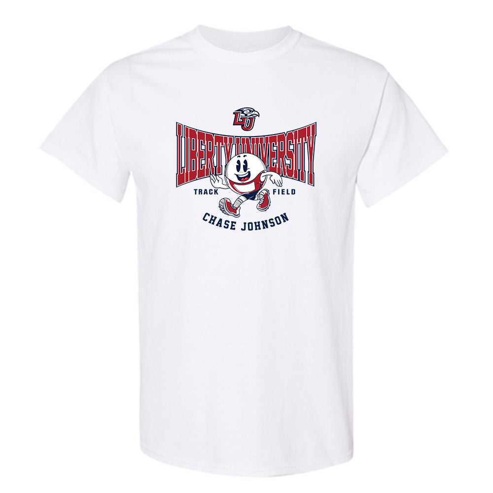 Liberty - NCAA Men's Track & Field : Chase Johnson - Fashion Shersey T-Shirt-0