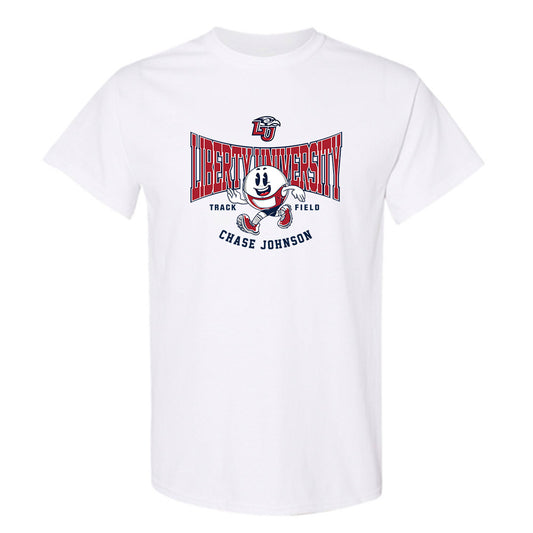 Liberty - NCAA Men's Track & Field : Chase Johnson - Fashion Shersey T-Shirt-0