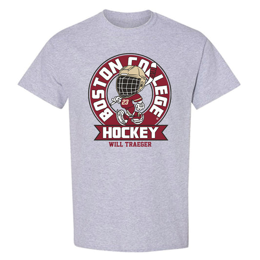 Boston College - NCAA Men's Ice Hockey : Will Traeger - T-Shirt Fashion Shersey