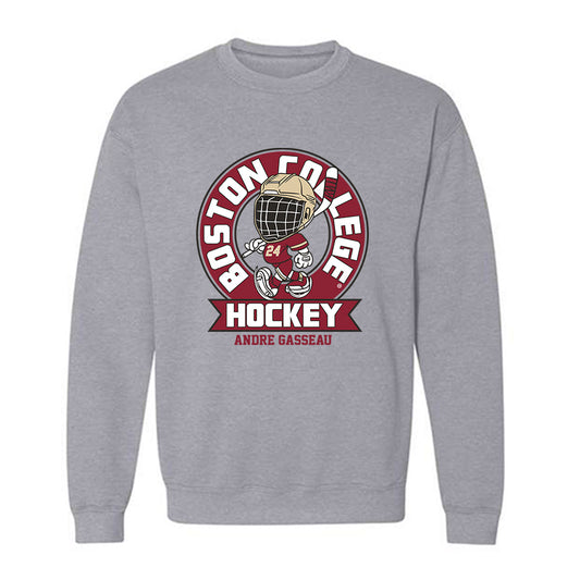 Boston College - NCAA Men's Ice Hockey : Andre Gasseau - Crewneck Sweatshirt Fashion Shersey