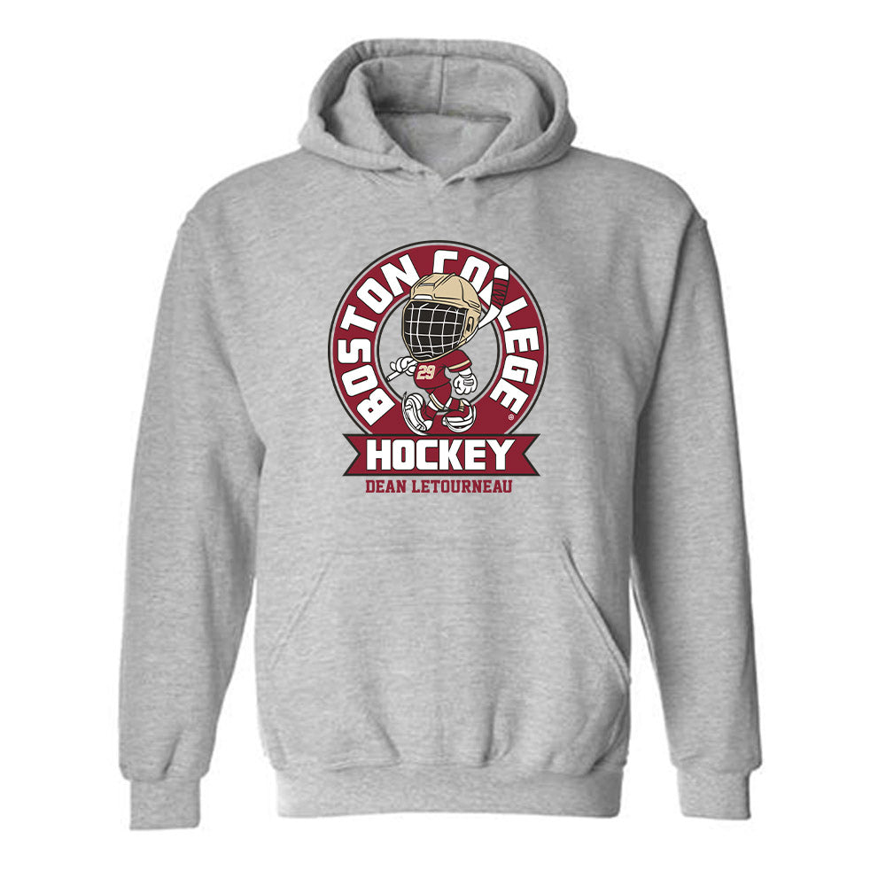 Boston College - NCAA Men's Ice Hockey : Dean Letourneau - Hooded Sweatshirt-0