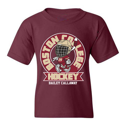 Boston College - NCAA Women's Ice Hockey : Bailey Callaway - Youth T-Shirt Fashion Shersey
