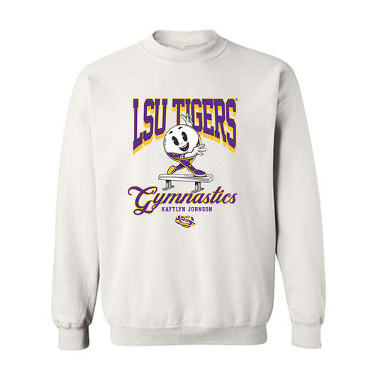 LSU - NCAA Women's Gymnastics : Kaytlyn Johnson - Crewneck Sweatshirt