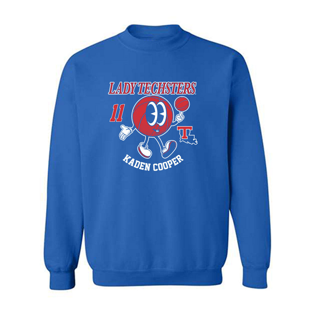 LA Tech - NCAA Men's Basketball : Kaden Cooper - Fashion Shersey Crewneck Sweatshirt-0