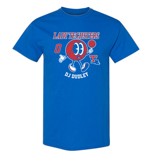 LA Tech - NCAA Men's Basketball : DJ Dudley - Fashion Shersey T-Shirt-0