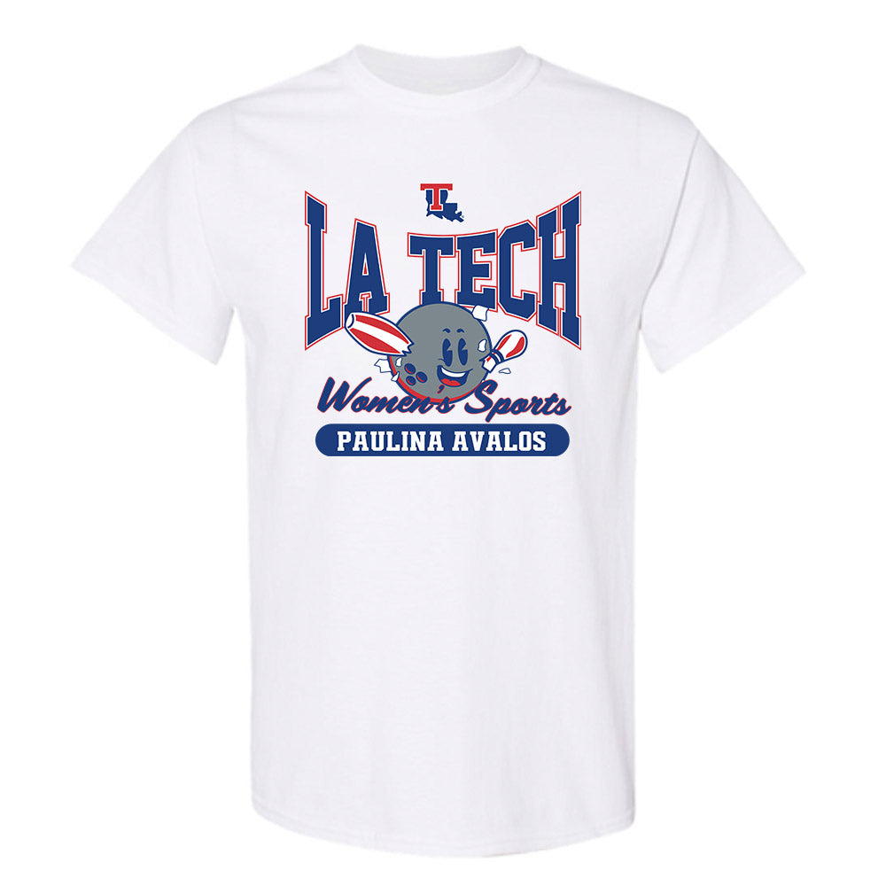 LA Tech - NCAA Women's Bowling : Paulina Avalos - Fashion Shersey T-Shirt-0