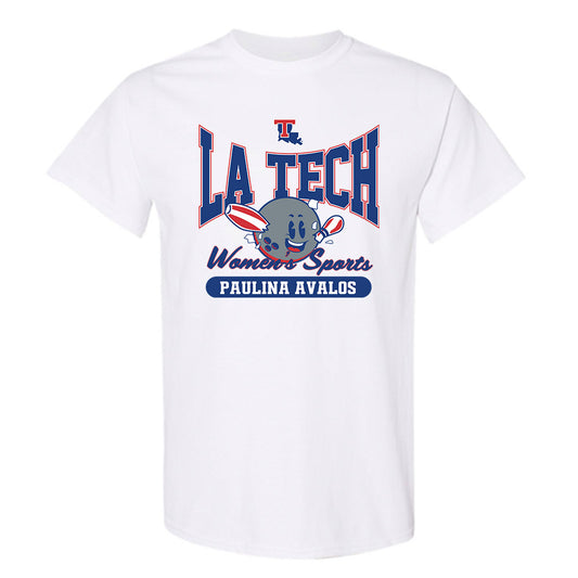 LA Tech - NCAA Women's Bowling : Paulina Avalos - Fashion Shersey T-Shirt-0