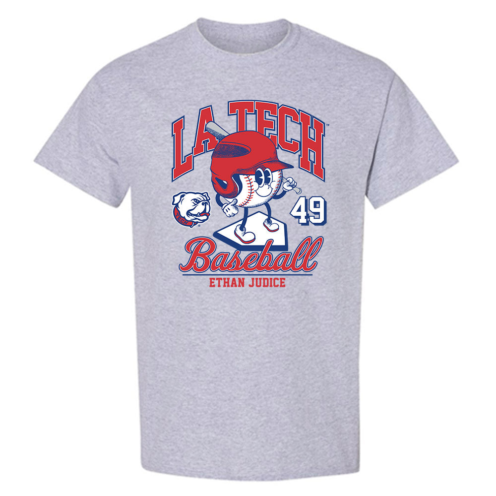 LA Tech - NCAA Baseball : Ethan Judice - Fashion Shersey T-Shirt-0