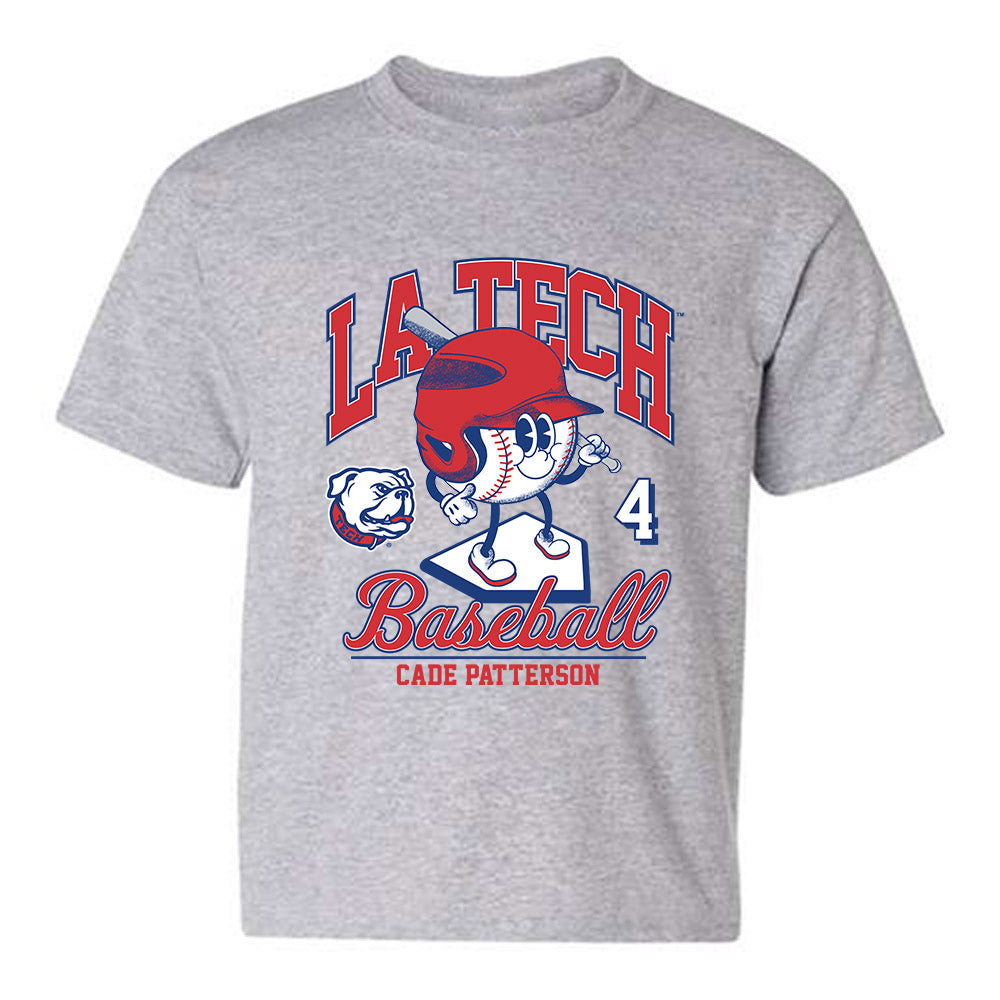 LA Tech - NCAA Baseball : Cade Patterson - Fashion Shersey Youth T-Shirt-0