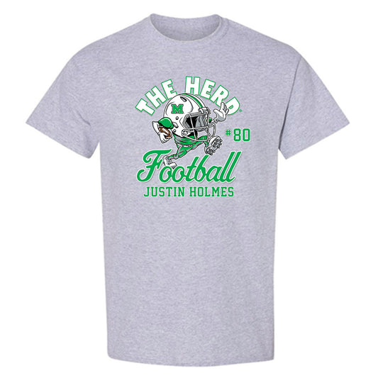 Marshall - NCAA Football : Justin Holmes - T-Shirt