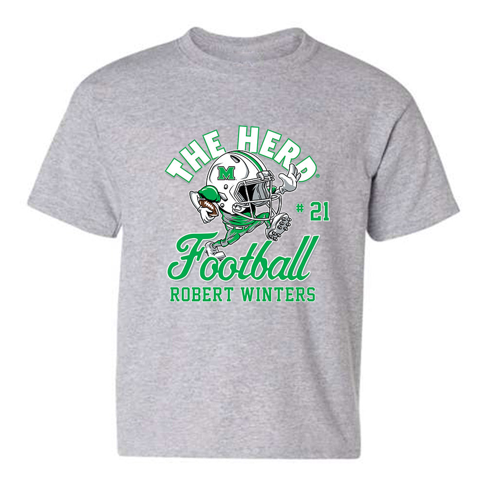 Marshall - NCAA Football : Robert Winters - Youth T-Shirt