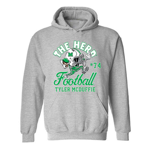 Marshall - NCAA Football : Tyler McDuffie - Hooded Sweatshirt-0