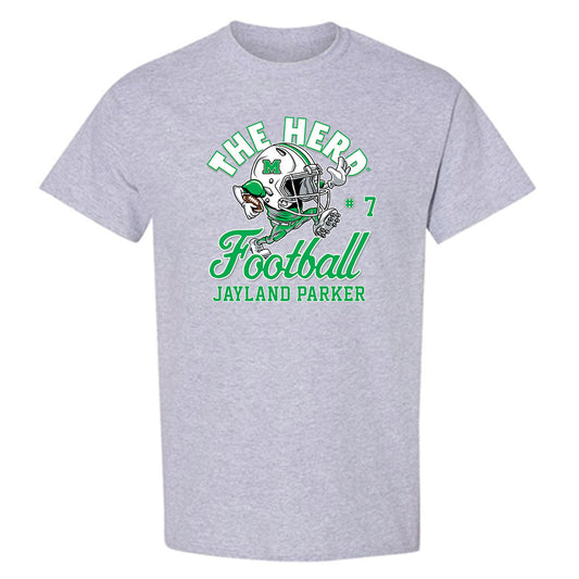 Marshall - NCAA Football : Jayland Parker - T-Shirt-0