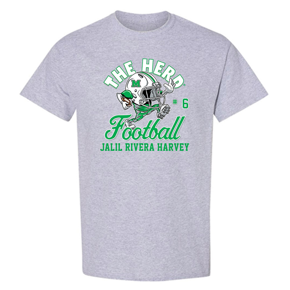 Marshall - NCAA Football : Jalil Rivera Harvey - T-Shirt-0