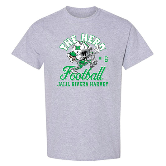Marshall - NCAA Football : Jalil Rivera Harvey - T-Shirt-0