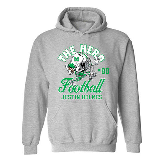 Marshall - NCAA Football : Justin Holmes - Hooded Sweatshirt