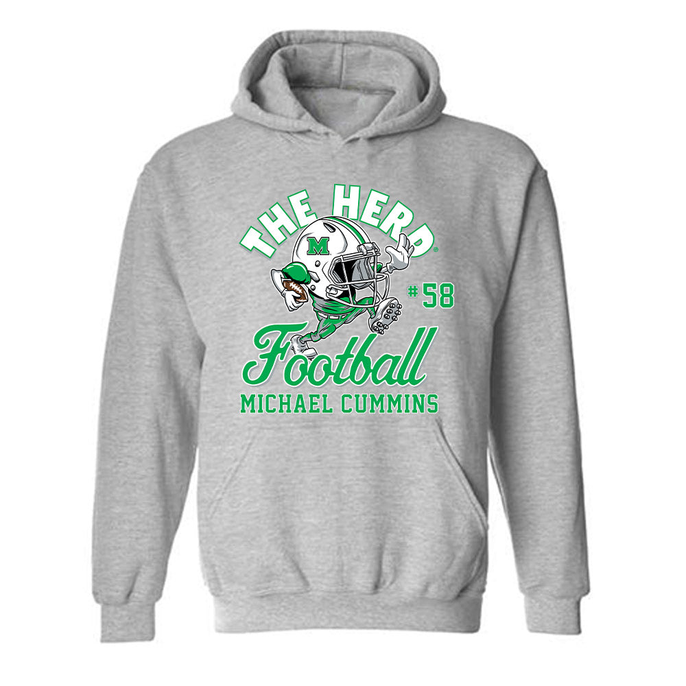 Marshall - NCAA Football : Michael Cummins - Hooded Sweatshirt