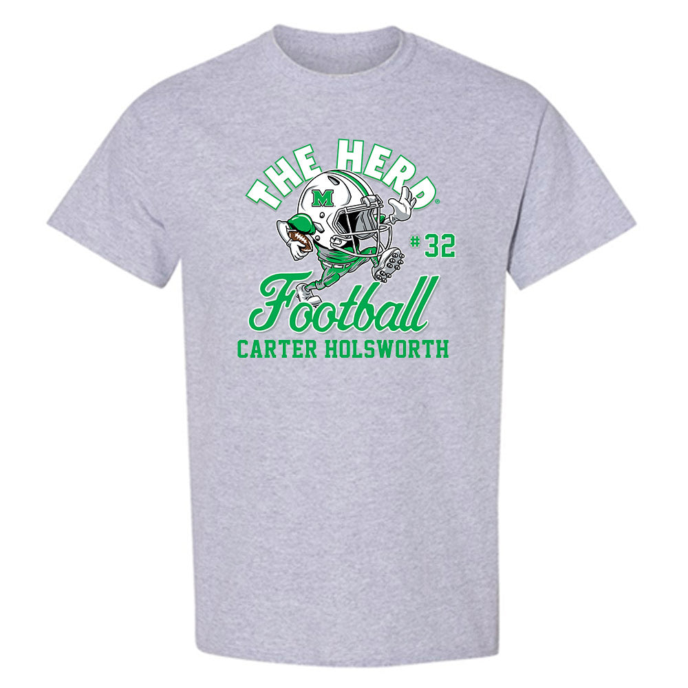 Marshall - NCAA Football : Carter Holsworth - T-Shirt