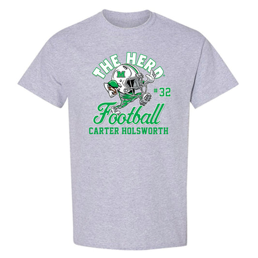 Marshall - NCAA Football : Carter Holsworth - T-Shirt