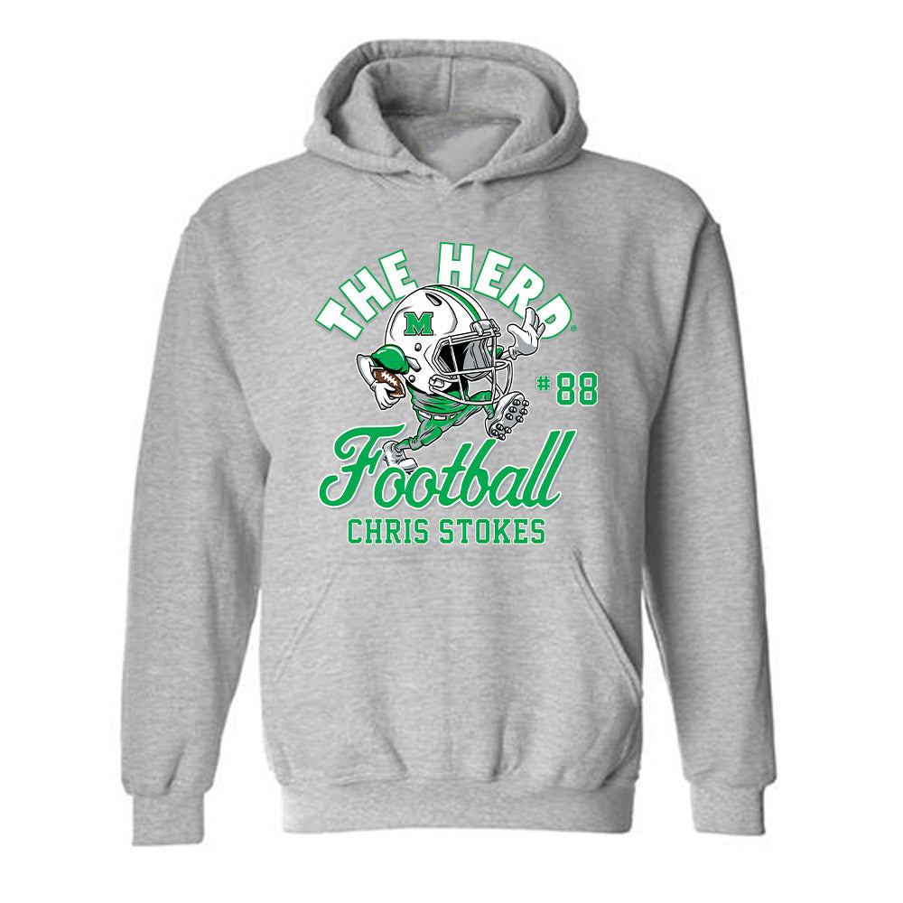 Marshall - NCAA Football : Chris Stokes - Hooded Sweatshirt