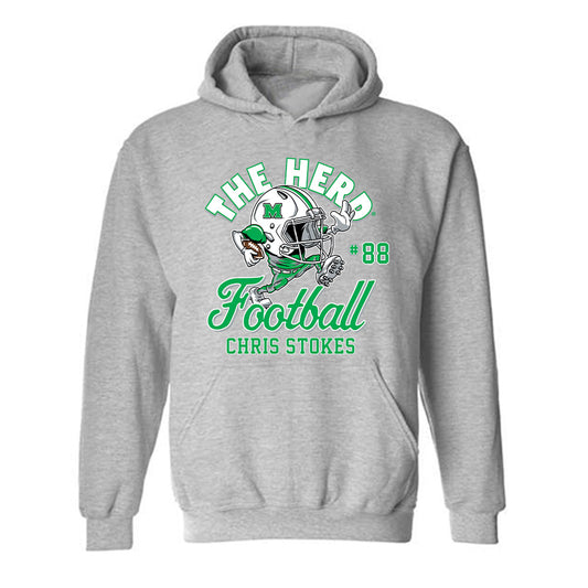 Marshall - NCAA Football : Chris Stokes - Hooded Sweatshirt