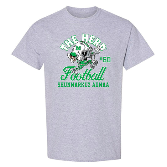 Marshall - NCAA Football : Shunmarkuz Admaa - T-Shirt