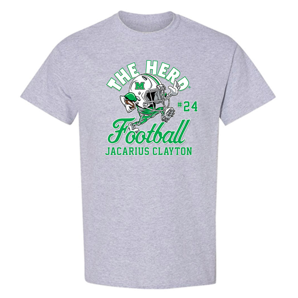 Marshall - NCAA Football : Jacarius Clayton - T-Shirt