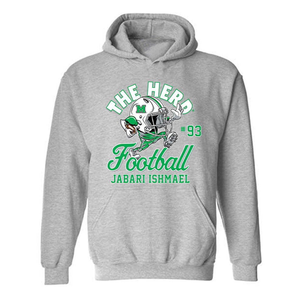 Marshall - NCAA Football : Jabari Ishmael - Hooded Sweatshirt