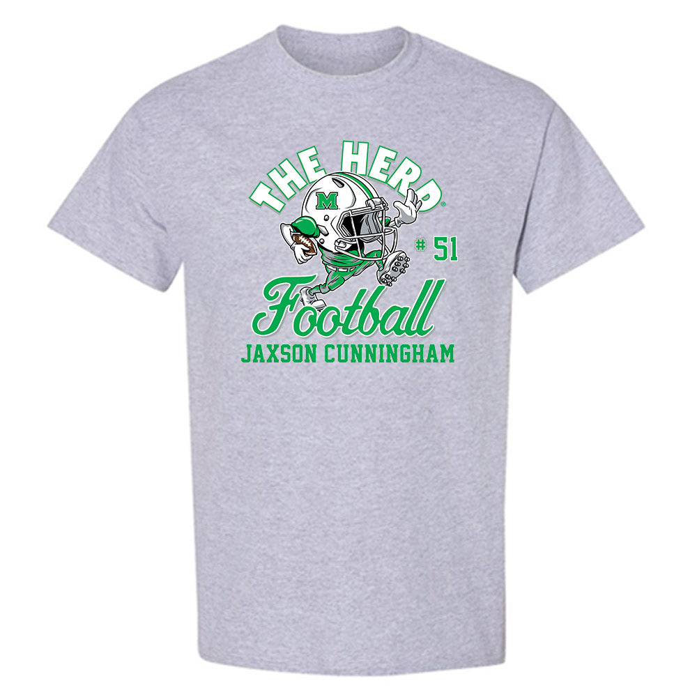 Marshall - NCAA Football : Jaxson Cunningham - T-Shirt-0
