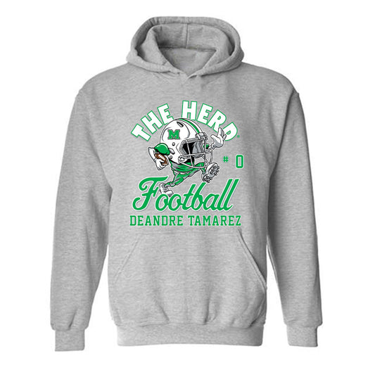 Marshall - NCAA Football : Deandre Tamarez - Hooded Sweatshirt-0