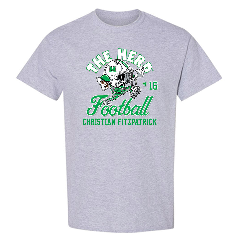 Marshall - NCAA Football : Christian Fitzpatrick - T-Shirt